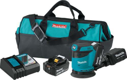 18V LXT™ Lithium-Ion Cordless 5" Random Orbit Sander Kit (5.0Ah),Ergonomically designed, XOB01T