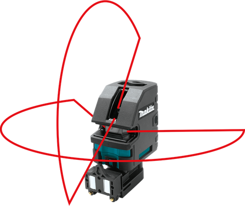 Self-Leveling Horizontal/Vertical Cross-Line Laser, Extended laser line, SK104Z