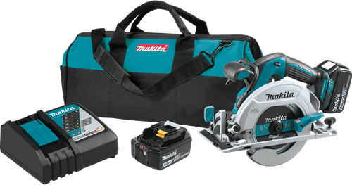 18V LXT™ Lithium-Ion Brushless Cordless 6-1/2" Circular Saw Kit (5.0Ah), Automatic Speed Change, XSH03T