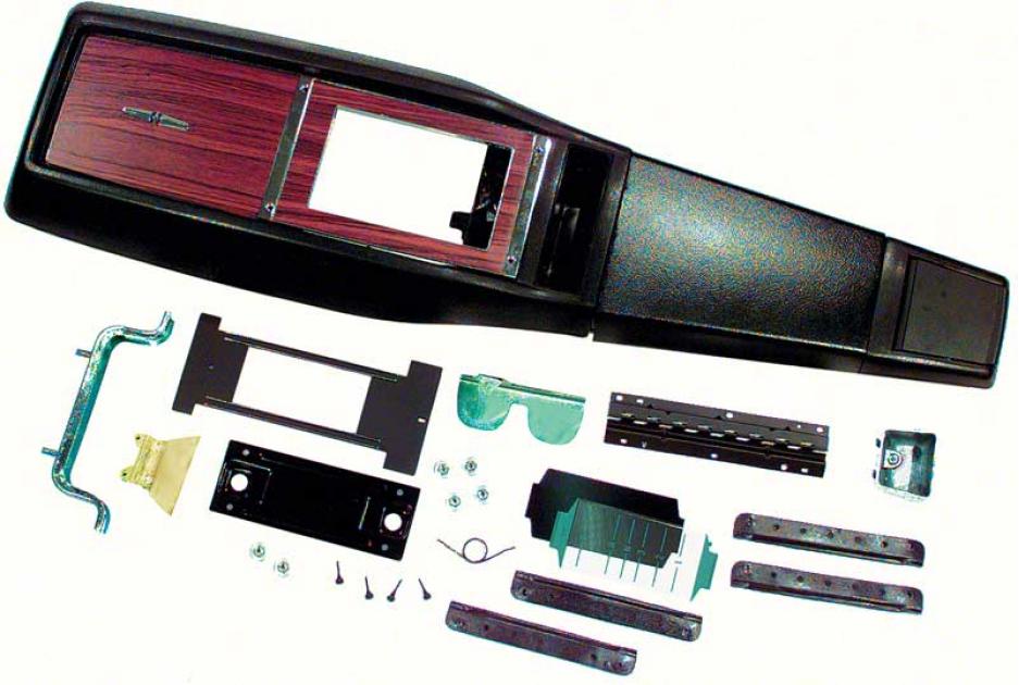 1968 Camaro Console Kit, TH350 / TH400 Auto Trans, w/o Console Gauges