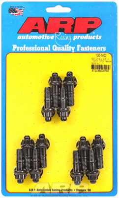 ARP 100-1402 3/8" Header Stud Kit Small Block Chevy 12-Point Nut 12pc 1.670" UHL