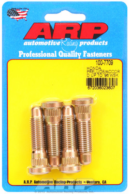 ARP 100-7709 Wheel Studs Honda/Acura 80-00M12x1.50 1.850" UHL .485 Knurl 4 Pk
