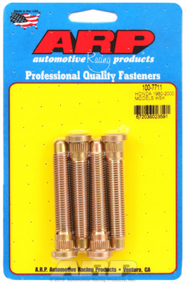 ARP 100-7711 Extended Studs Honda/Acura 80-00 M12x1.50 2.850" UHL .485 Knurl