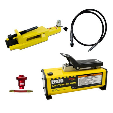 ESCO Giant Tire Earthmover Bead Breaker Kit with 1/2 Gallon Hydraulic Pump