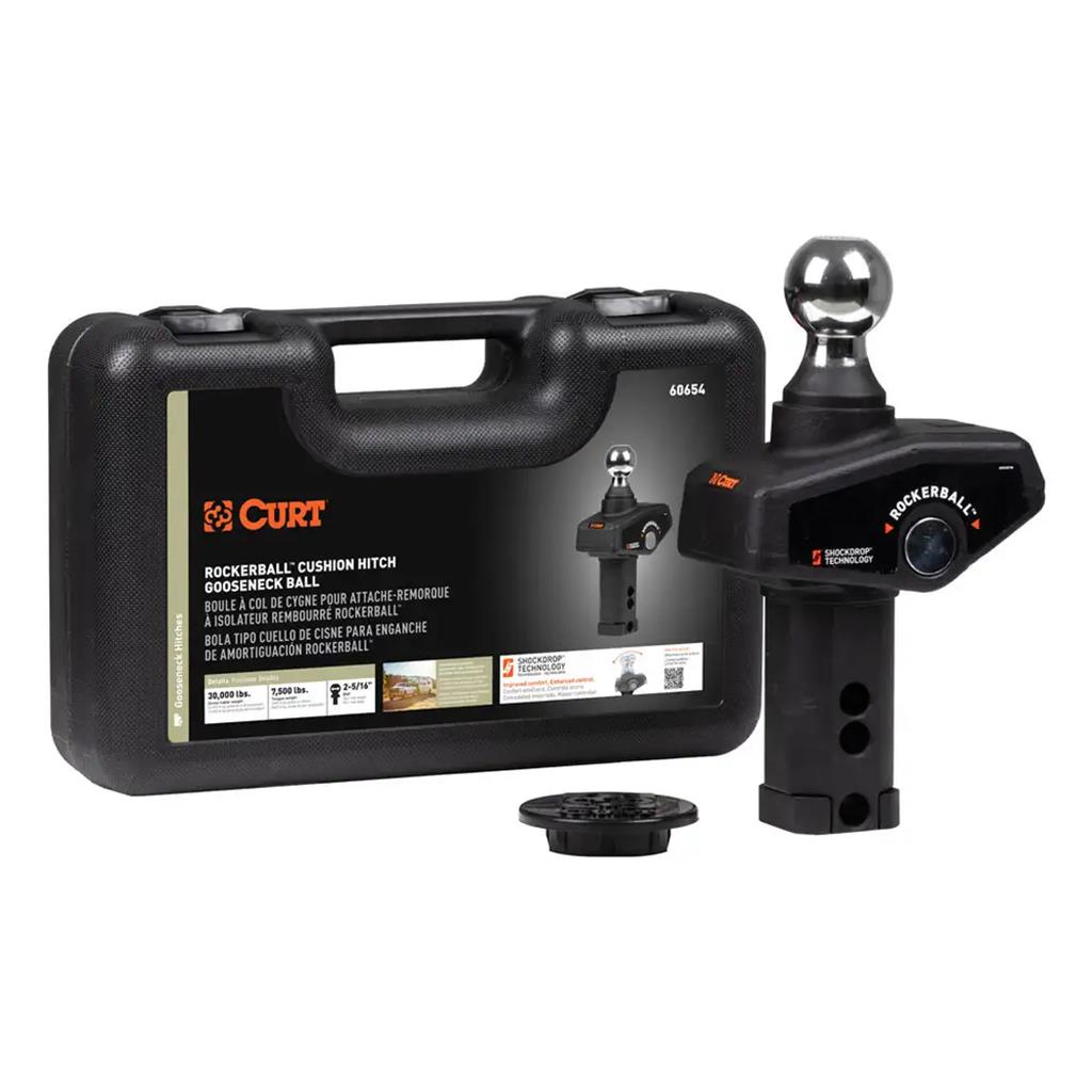 Curt RockerBall 2-5/16" Cushion Hitch Gooseneck Ball - 60654