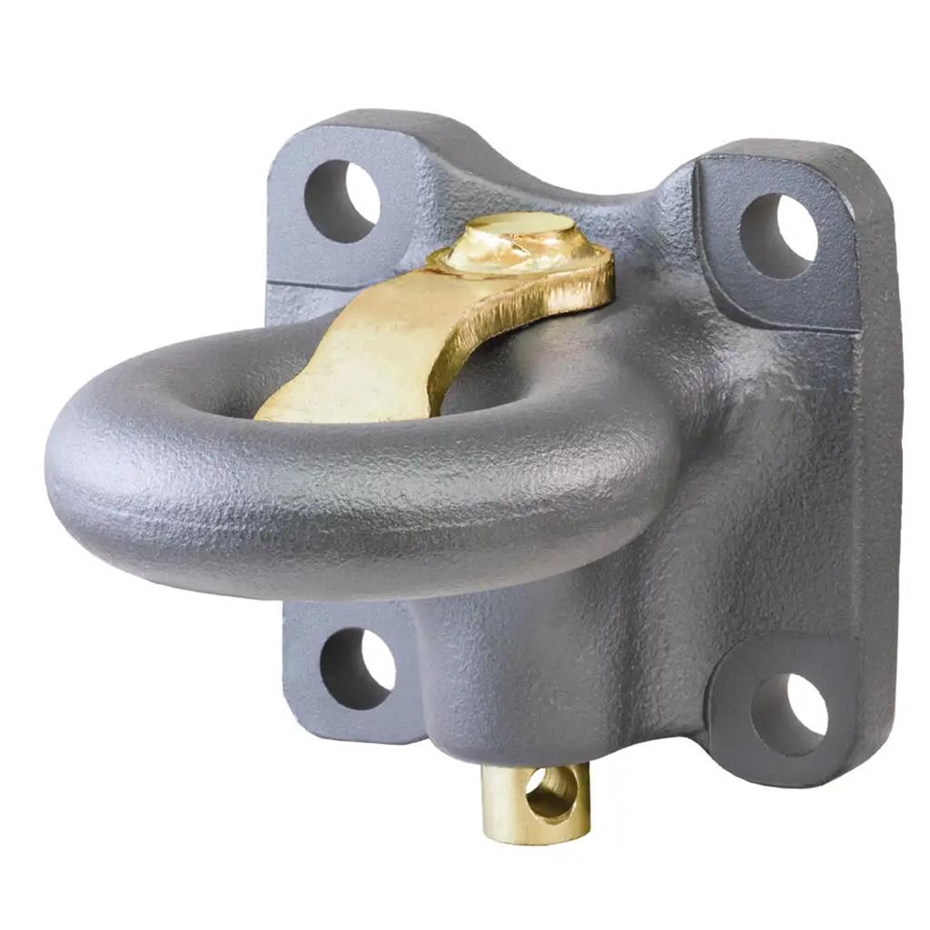 Curt SecureLatch Flush-Mount Lunette Ring (60,000 lbs, 2-1/2" ID) - 48661