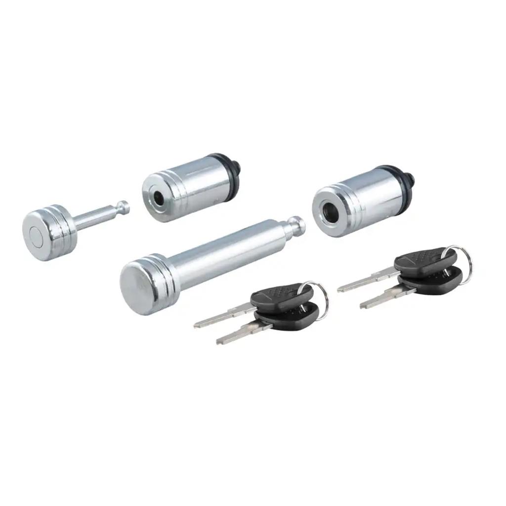 Curt Hitch & Coupler Lock Set (2" Receiver, 7/8" Latch) - 23526
