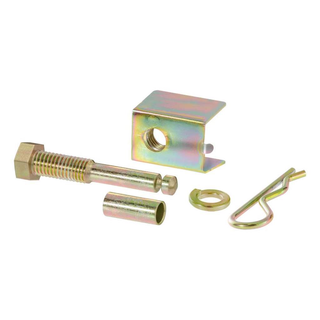 Curt Anti-Rattle Hitch Pin and Shim (Fits 2" Receiver with 5/8" Hole) - 22323