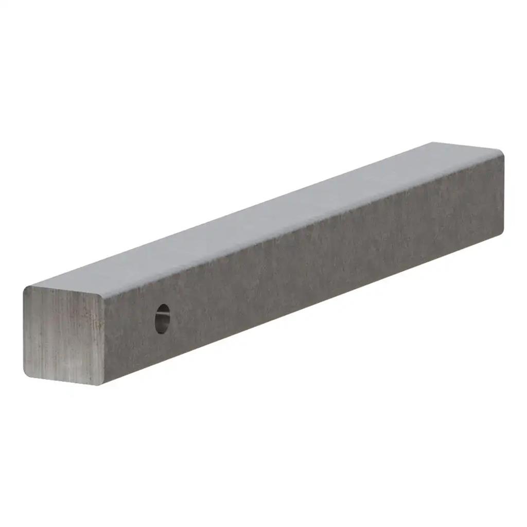 Curt 2 Inch x 18 Inch Raw Steel Hitch Bar - 49533
