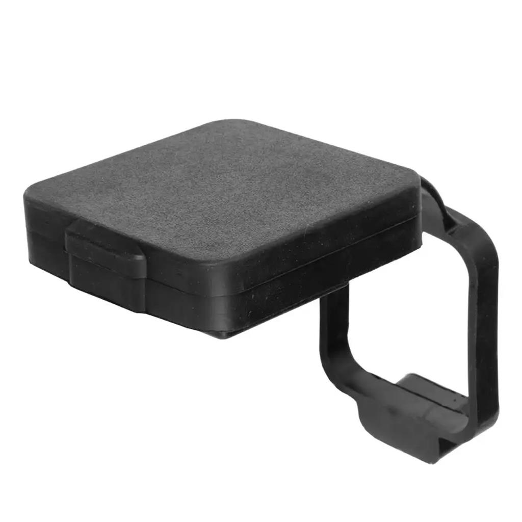 Curt 2" Rubber Hitch Tube Cover with 4-Way Flat Holder (Packaged) - 21728