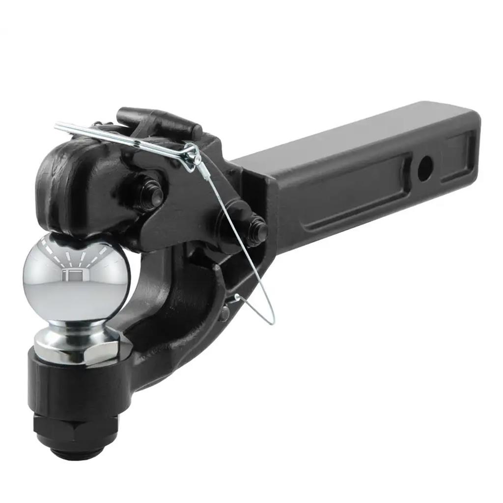 Curt Receiver-Mount Ball & Pintle Hitch (2" Shank, 2-5/16" Ball, 12,000 lbs.) - 48006