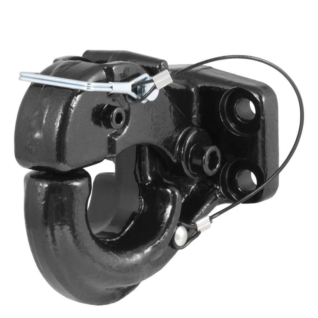 Curt Pintle Hook (20,000 lbs., 2-1/2" or 3" Lunette Rings) - 48210