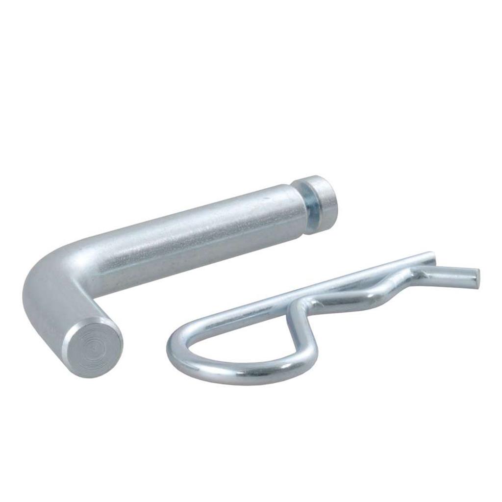 Curt 1/2" Hitch Pin with Groove (1-1/4" Receiver, Zinc) - 21403