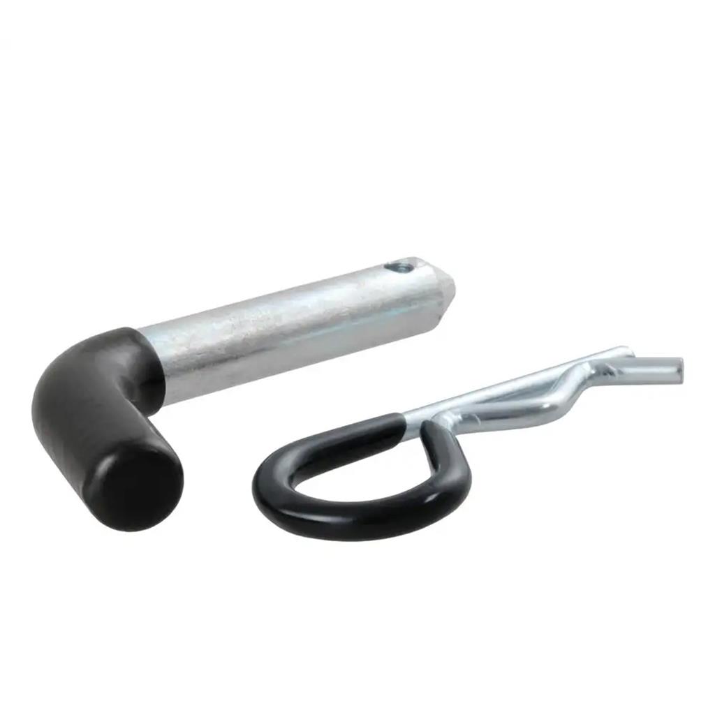 Curt 1/2" Hitch Pin (1-1/4" Receiver, Zinc with Rubber Grip) - 21410