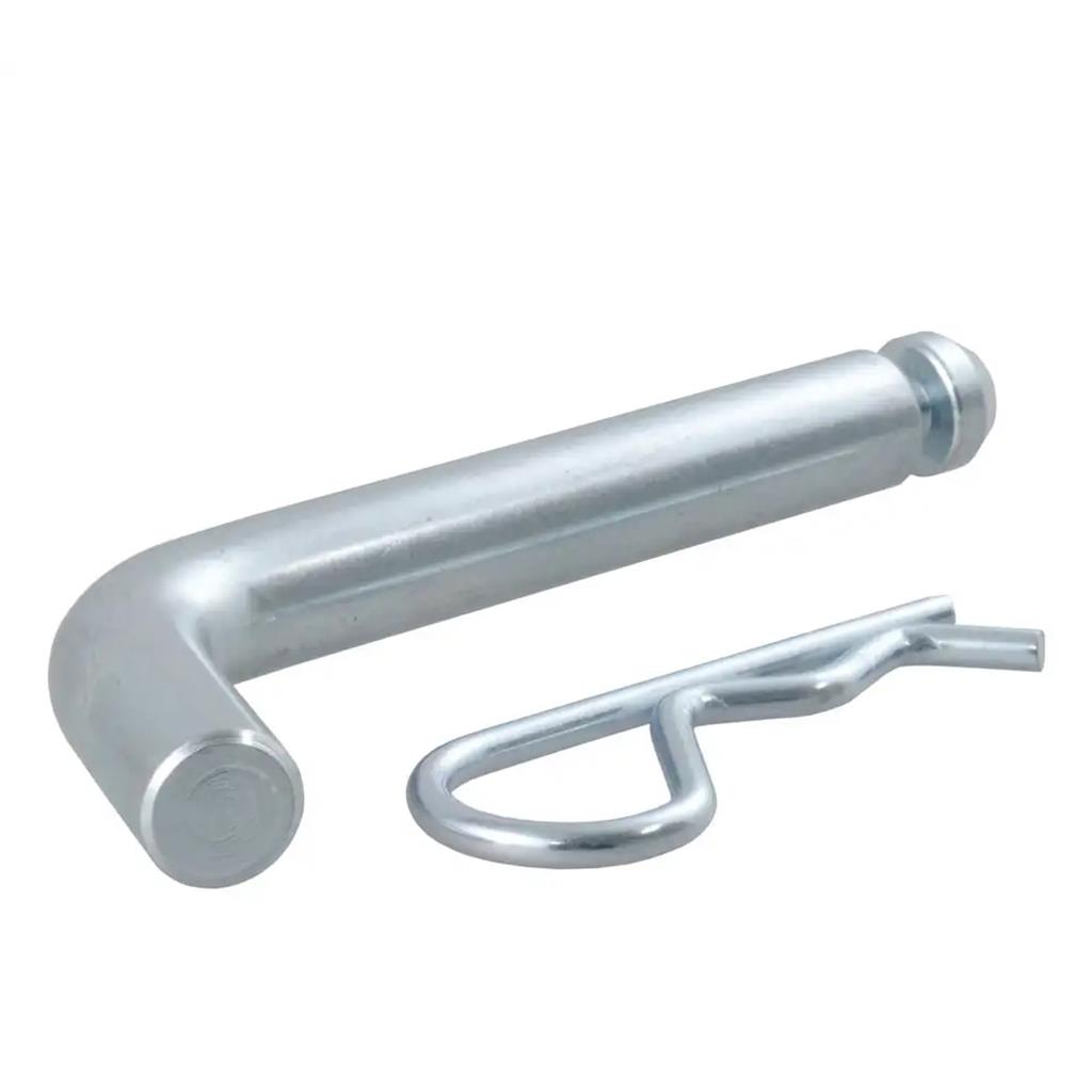 Curt 5/8" Hitch Pin with Groove (2" or 2-1/2" Receiver, Zinc) - 21582