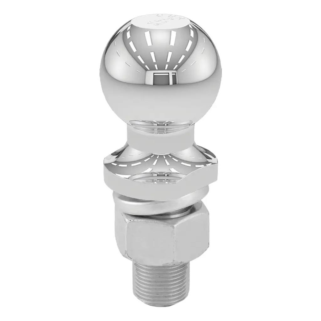 Curt 2" Trailer Ball (1" x 2-1/4" Shank, 12,000 lbs., Chrome) - 40038