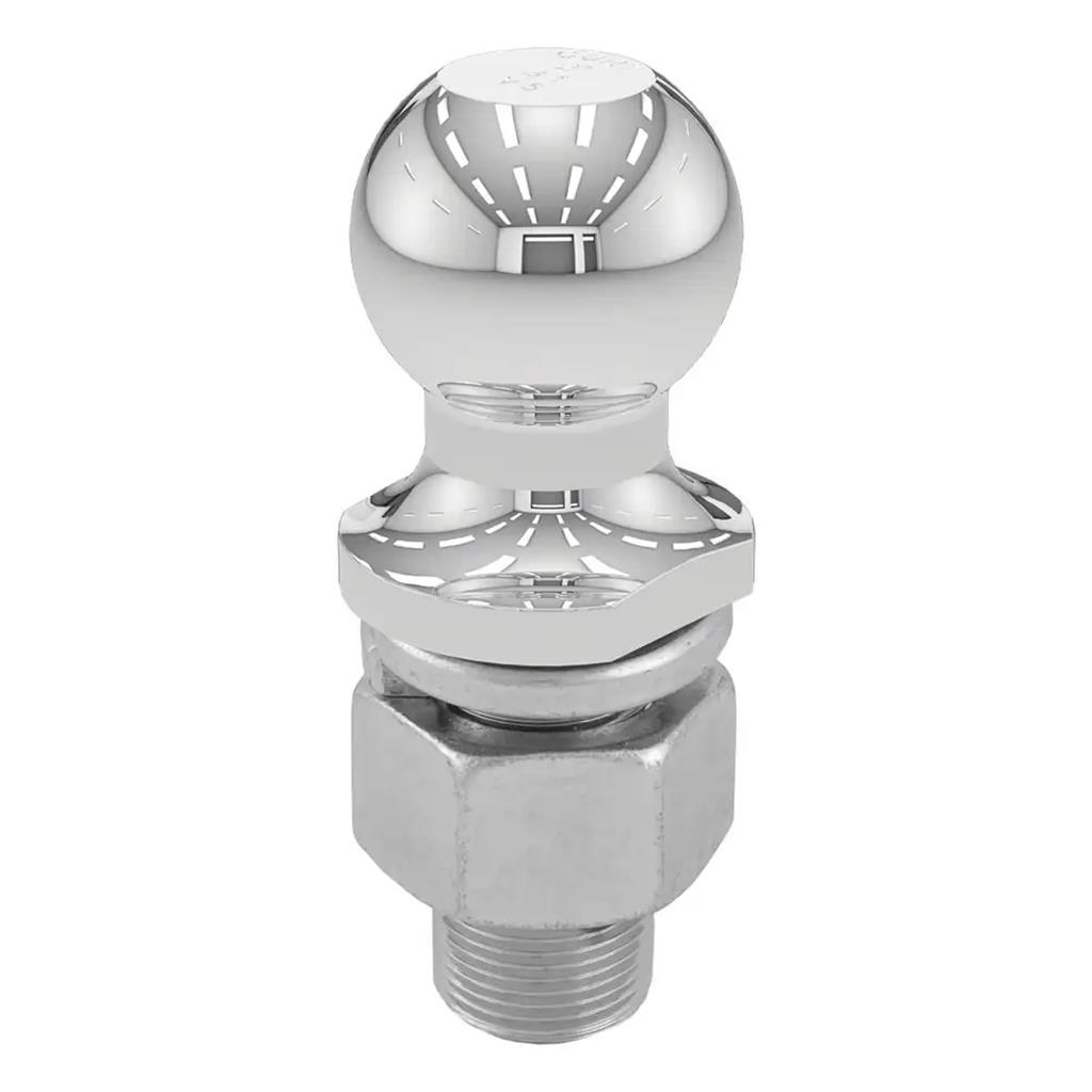 Curt 2" Trailer Ball (1-1/4" x 2-5/8" Shank, 10,000 lbs., Chrome) - 40090