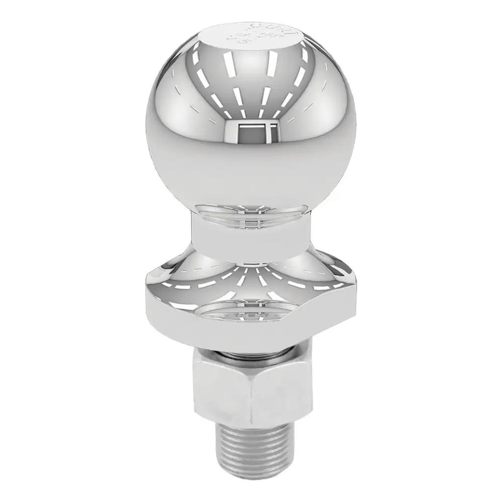 Curt 1-7/8" ATV Tow Ball - Lawn Tractor Hitch Ball (2,000 lbs., Chrome) - 40095