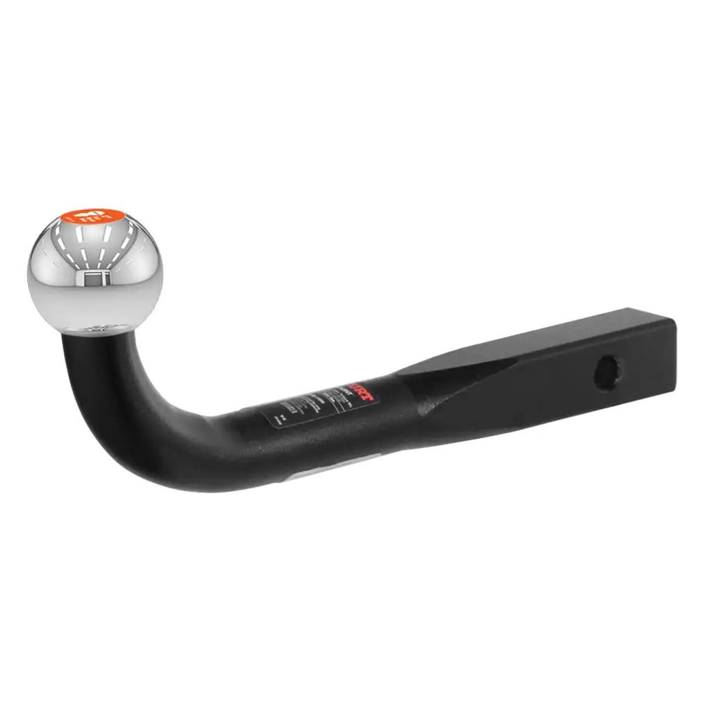 Curt Euro Mount (2" Ball, 1-1/4" Shank, 3,500 lbs., 2-3/4" High, 10" Long) - 45552