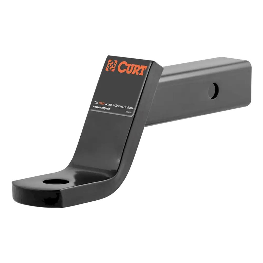 Curt Class 3 Ball Mount (2" Shank, 7,500 lbs., 4" Drop, 8-1/4" Long) - 45050