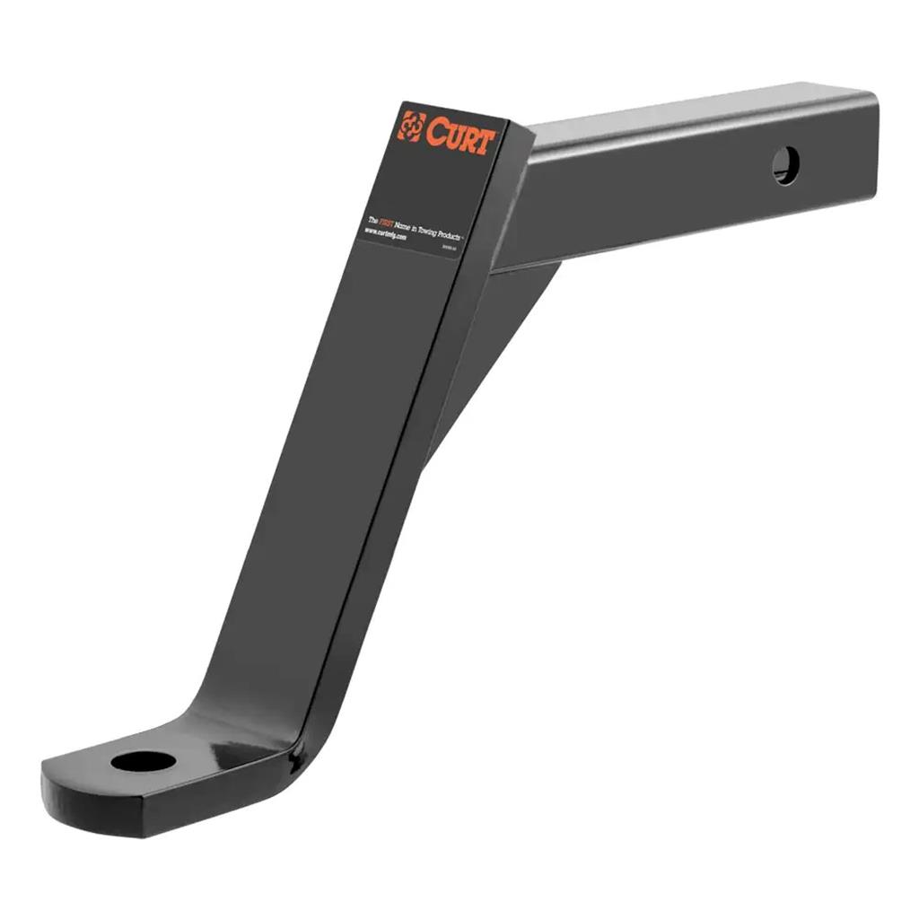 Curt Class 3 Ball Mount, Imported (2" Shank, 5,000 lbs., 10" Drop, 13" Long) - 45892