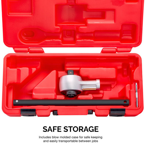 NEIKO PRO 03715B 1/2" Torque Multiplier Power Wrench 1100 Foot-Pound, Cr-Mo/Cr-V