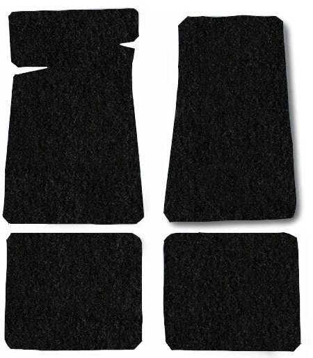 Auto Custom Carpets Front & Rear Floor Mat Kit for 14-18 Jeep Wrangler JK Unlimited