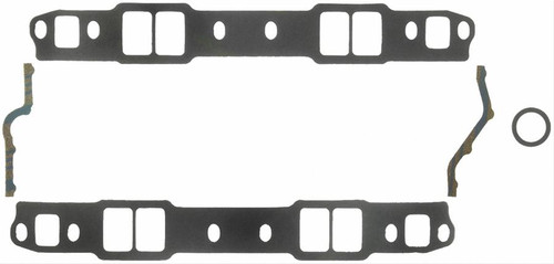 FelPro 1245 Intake Manifold Gaskets - Small Block Chevy - Trim to Fit Ports