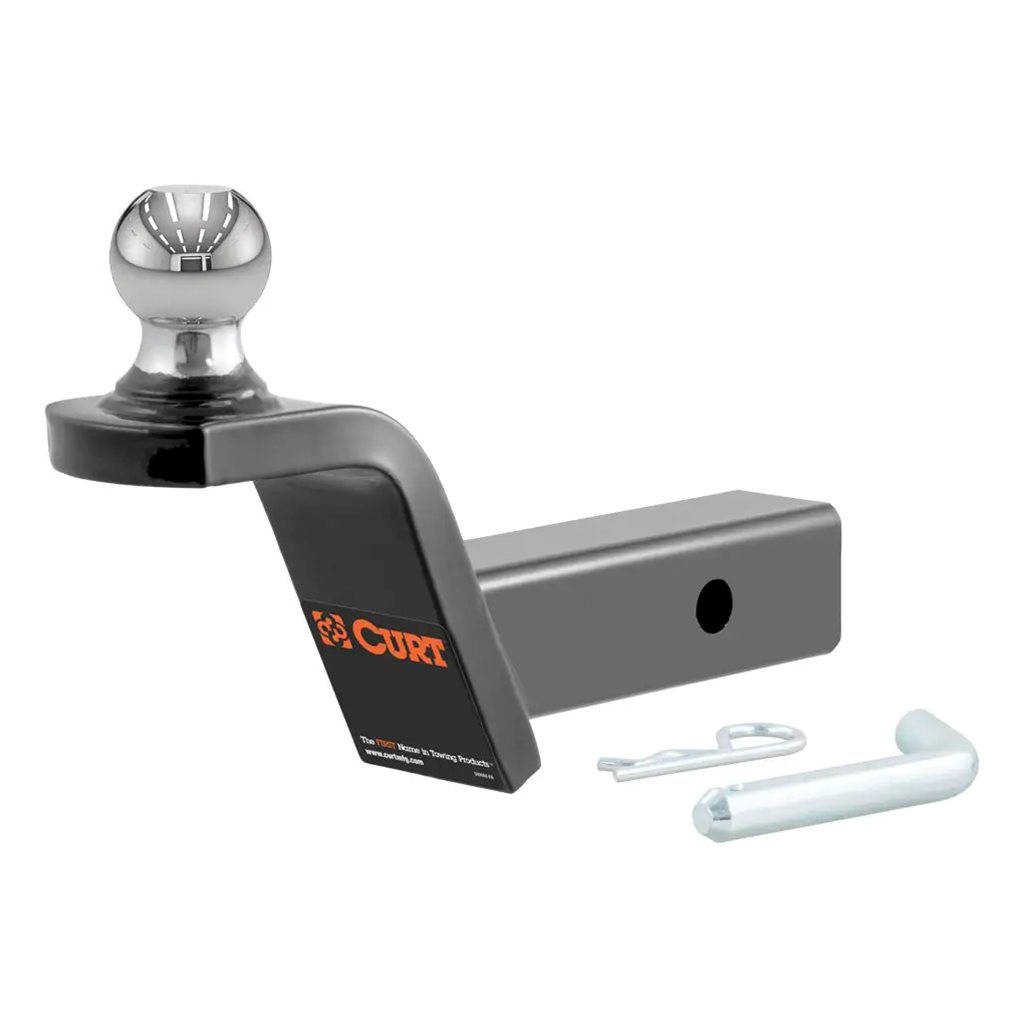 Curt Fusion Ball Mount with 1-7/8" Ball (2" Shank, 5,000 lbs., 2" Rise) - 45152
