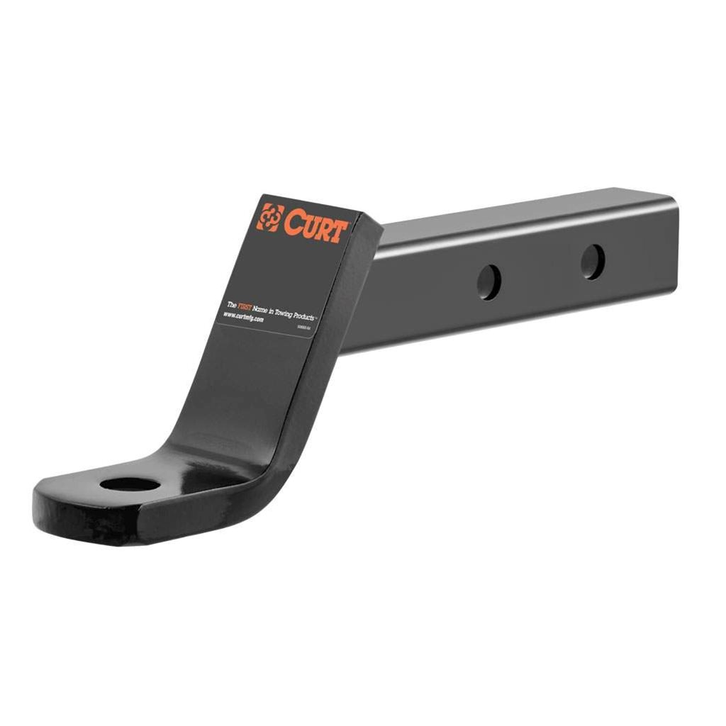 Curt Dual-Length Ball Mount (2" Shank, 7,500 lbs., 4" Drop, 8-1/8" or 11-1/8" Long) - 45230