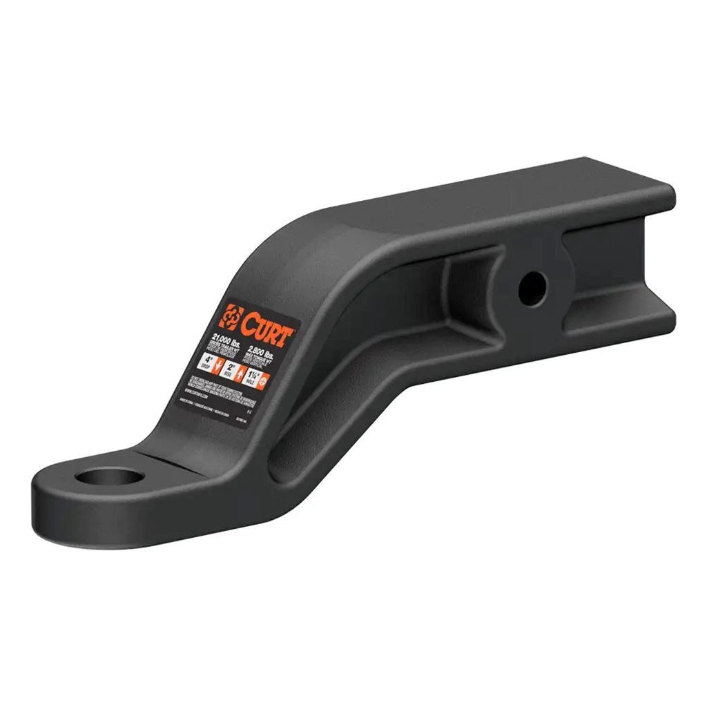 Curt Industrial Duty Forged Ball Mount (3" Shank, 21,000 lbs., 4" Drop, 9" Long) - 45430