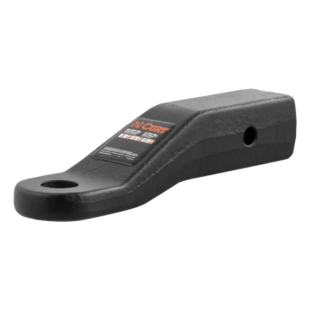 Curt Commercial Duty Forged Ball Mount (2-1/2" Shank, 20,000 lbs., 2" Drop) - 45456