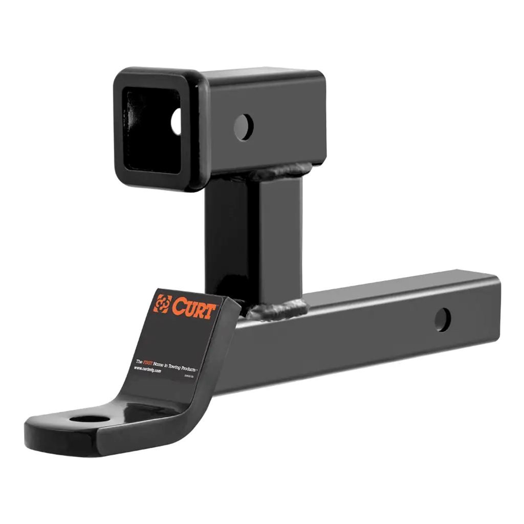 Curt Multi-Use Ball Mount (2" Shank, 7,500 lbs., 5-13/16" Rise, 1" Ball Hole) - 45810