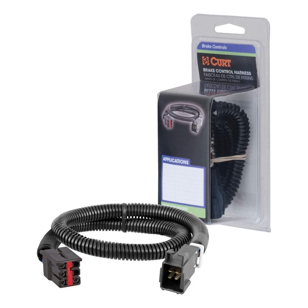Curt Brake Controller Harness, Select Ford, Land Rover, Lincoln, Mercury (Packaged) - 51323