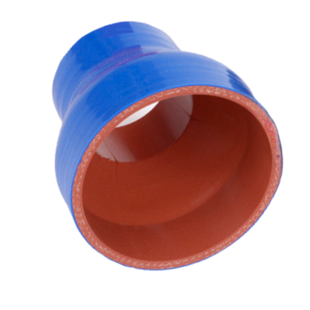 1.75in x 3in I.D. Blue Straight Silicone Reducer