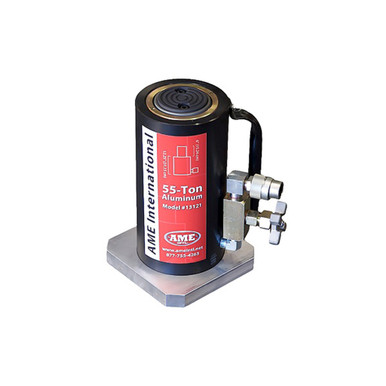 AME 55 Ton Aluminum Jack Blackjack Series 6in Stroke with New Saddle and Base