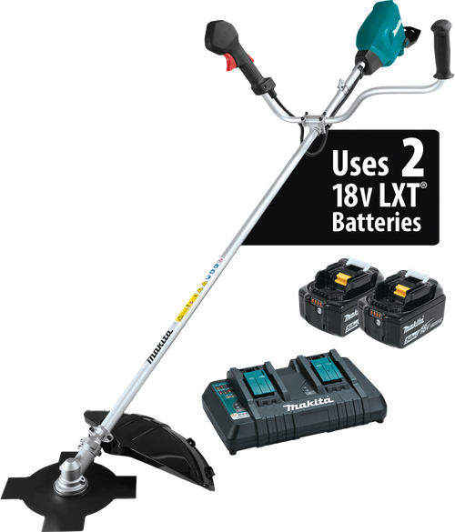 36V (18V X2) LXT™ Brushless Brush Cutter Kit (5.0Ah), Bike handle design, XRU16PT