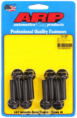 ARP 134-0901 GM LS Engines Bellhousing Bolts Black Hex Head 10mm x1.5 1.378" UHL