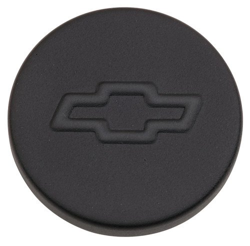 Proform 141-629 Black Push-In Oil Fill Cap - Chevy Bowtie - Fits 1.22" Hole