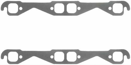 FelPro 1444 Header Gaskets Small Block Chevy Stock Port - 1.380" x 1.380" - Pair