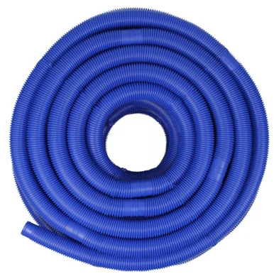 150′ x 1.25″ Swimming Pool Vacuum Hose with Swivel Cuff – Crush Resistant & Flexible