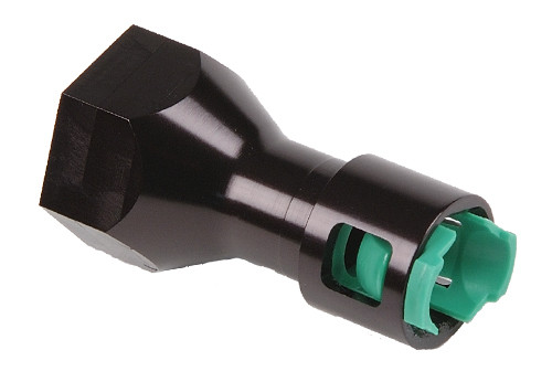 Aeromotive 15118 3/8" Female GM Quick Connect to Female ORB 8AN Black