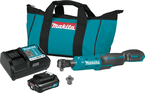 12V max CXT™ Lithium-Ion Cordless 3/8" / 1/4" Sq. Drive Ratchet Kit (2.0Ah), Powerful motor , RW01R1