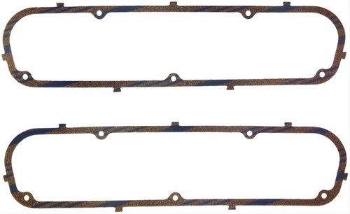 FelPro 1609 Valve Cover Gaskets Mopar Small Block 273/318/340/360 - Cork - 3/16"