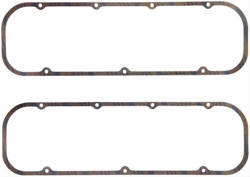 FelPro 1630 Valve Cover Gaskets - Big Block Chevy - 5/16" Thick - Cork