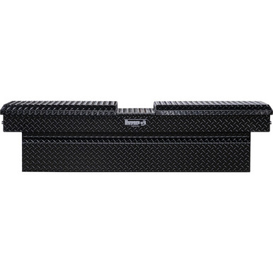 Buyers Black Diamond Tread Aluminum Gull Wing Truck Tool Box