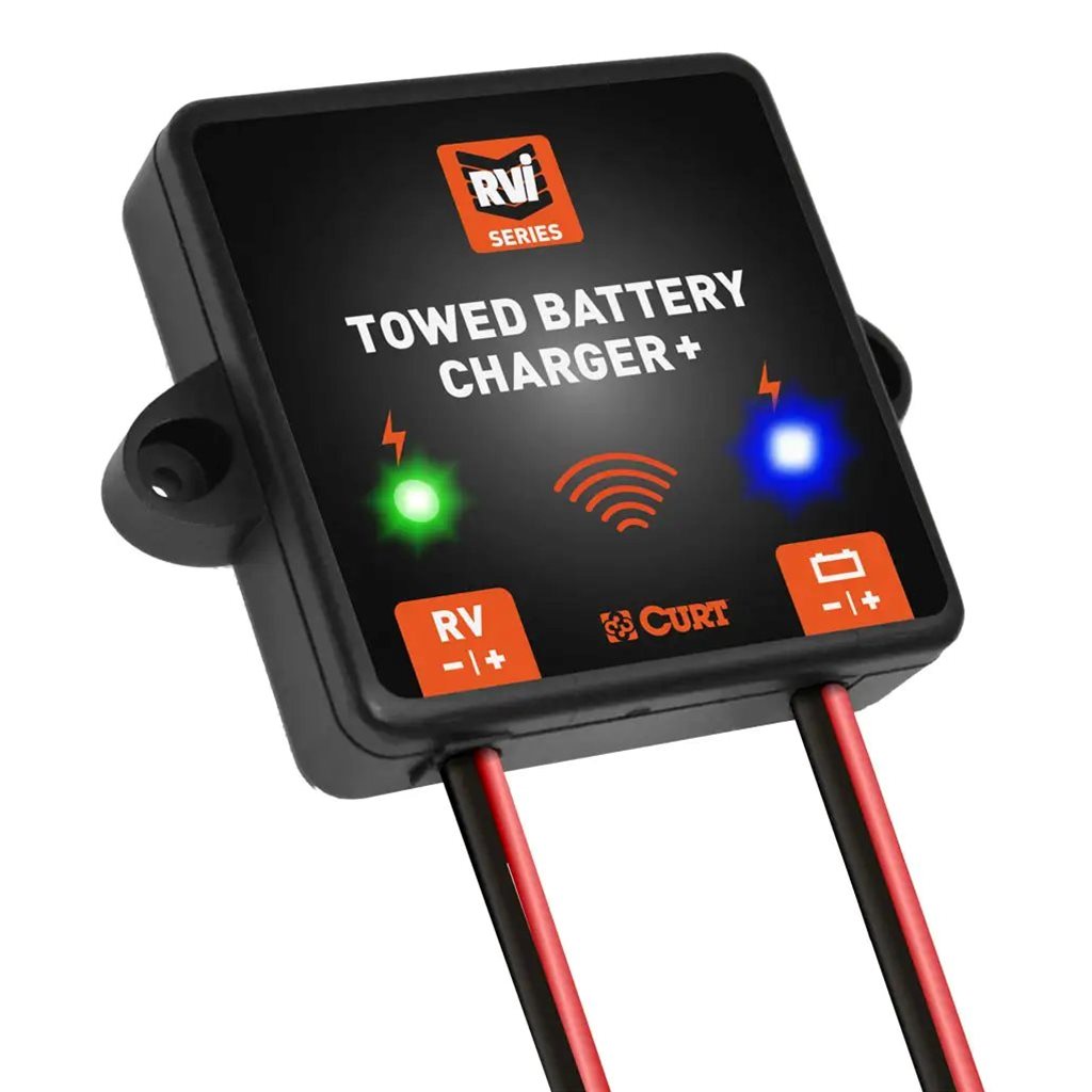 Curt RVibrake Towed Battery Charger Plus for Flat Towing - 52204