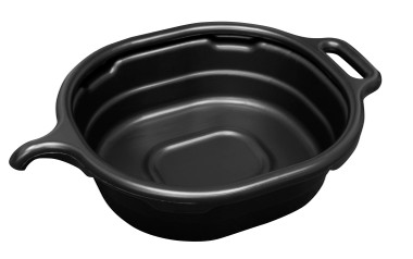Lisle 17972 4.5 Gallon Oval Drain Pan, Black