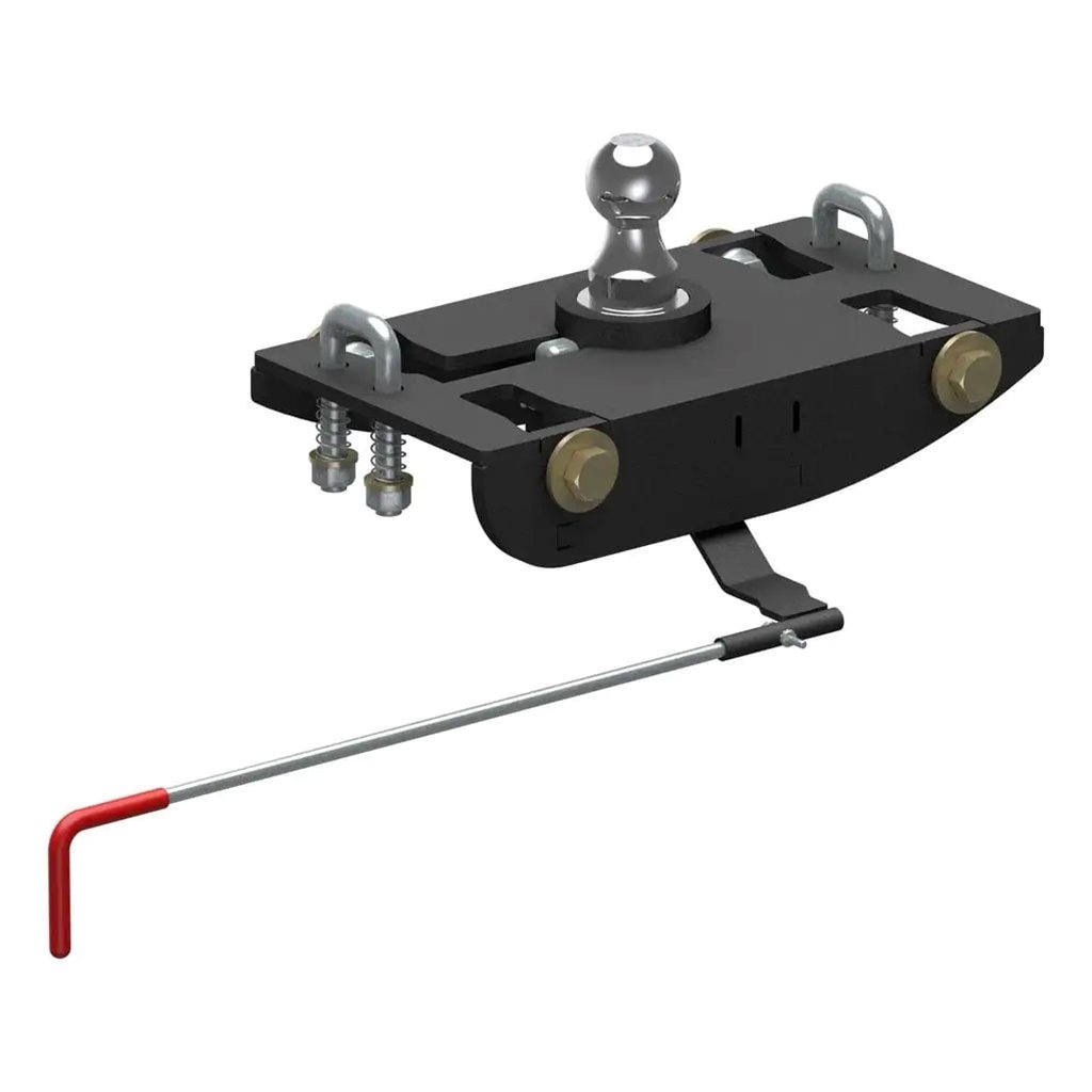 Curt PowerHaul Double Lock Gooseneck Hitch, Fits Sect Ram 2500, 3500 - 60705