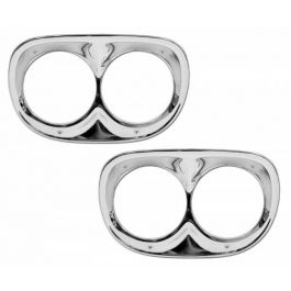 Counterpart Automotive Headlight Bezels 1958-59 Chev/GMC Truck